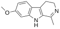 Chemical structure of Harmaline