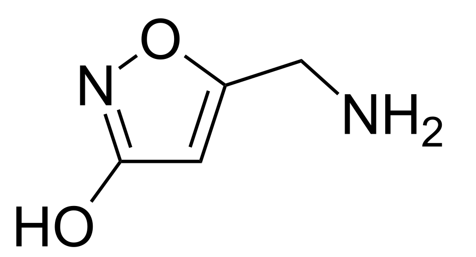 Chemical structure of Muscimol