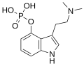 Chemical structure of Psilocybin