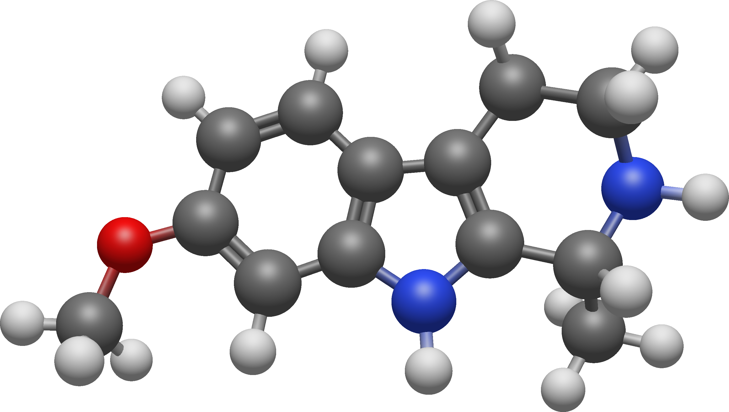 Chemical structure of Tetrahydroharmine